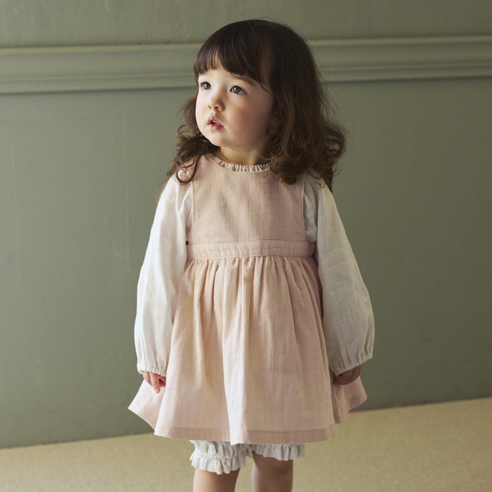 エプロンワンピース ピンク 70-90・80-100cm – 10mois 公式オンライン