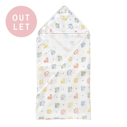 シャンピニオン ピケ コットンテンセル アフガンにもなるベビーケット / ギフト包装不可