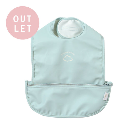 お食事ポーチロン 袖なし ミントグリーン / ギフト包装不可