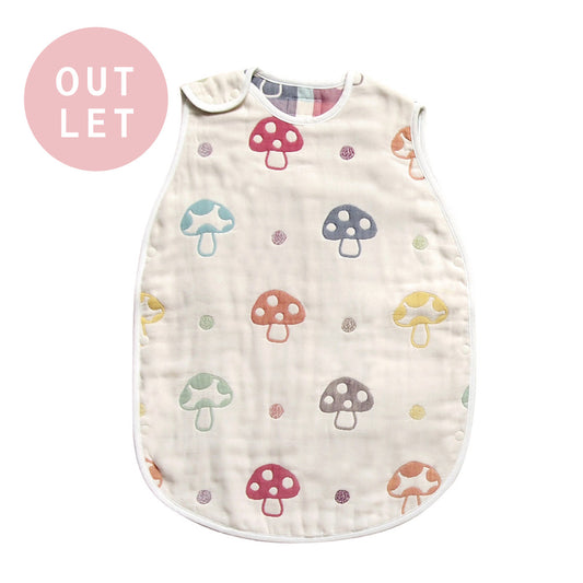 シャンピニオン 6重ガーゼ スリーパー(ベビー) / ギフト包装不可