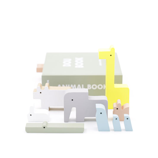 DOU BOOK(animal book) アニマルパズル / おもちゃ 木製★