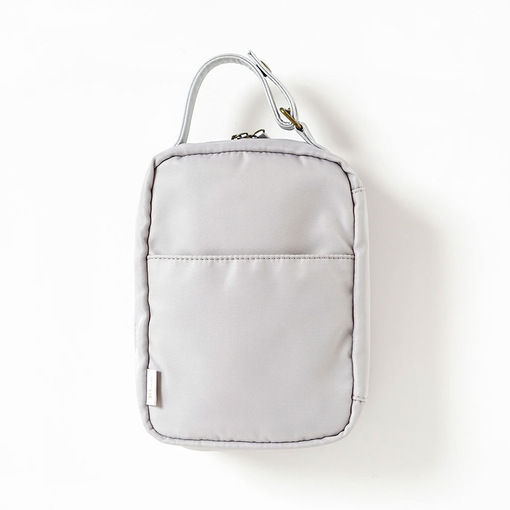 ドリンクポーチ・おむつポーチ 2点セット シルバー