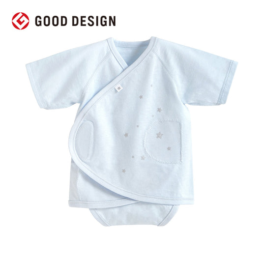 PATTO SATTO HADAGI 星プリントブルー 50-60・60-70cm