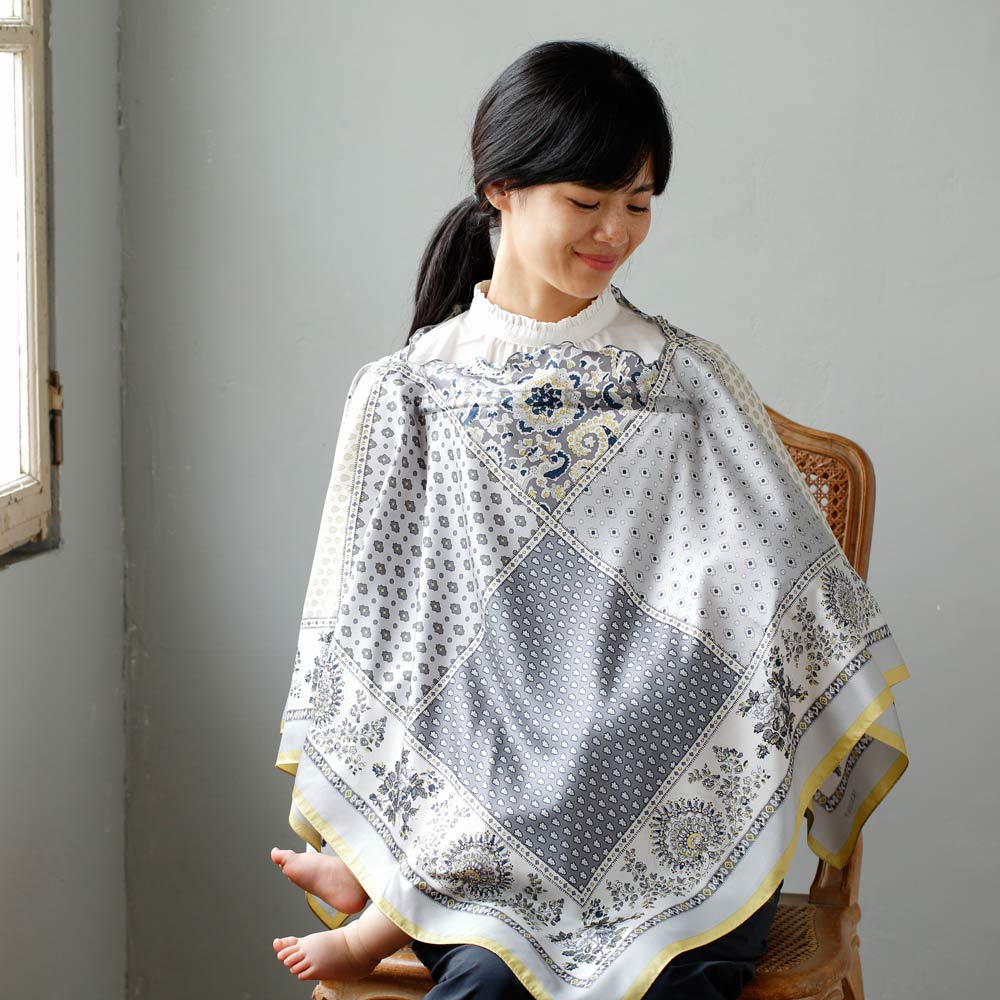 ナーシングスカーフ ベージュ / 授乳ケープ