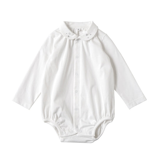 star刺繍ボディ ホワイト 60cm・70cm・80cm