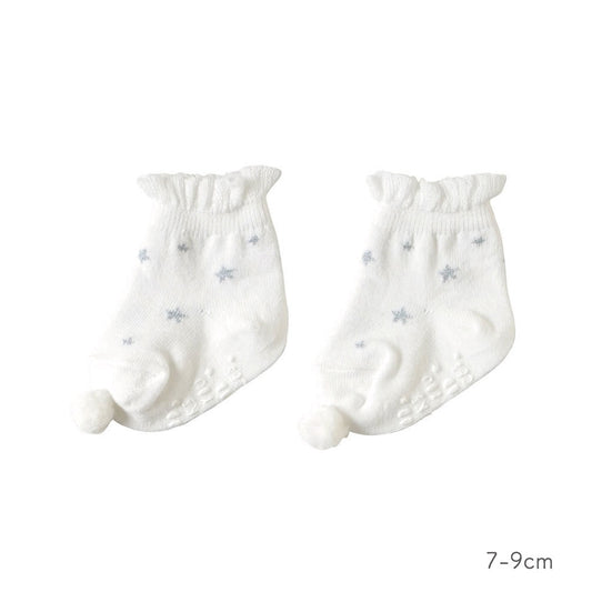 ラメスターフリルソックス 7~9cm・9~11cm