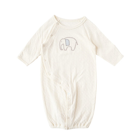 guri オーガニックコットン 2wayドレス キナリ 50-70cm / ツーウェイオール