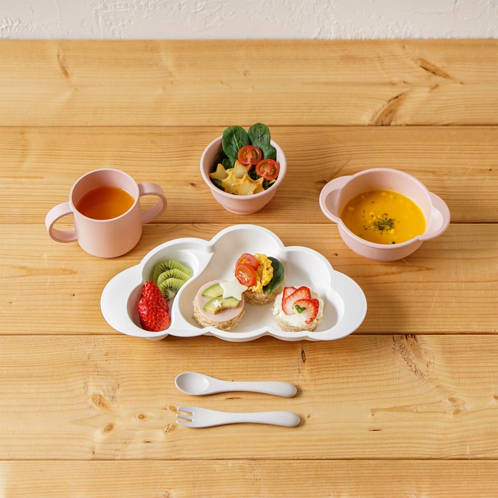 mamamanma grande(マママンマ グランデ)セット モワ ピンク / 離乳食 食器