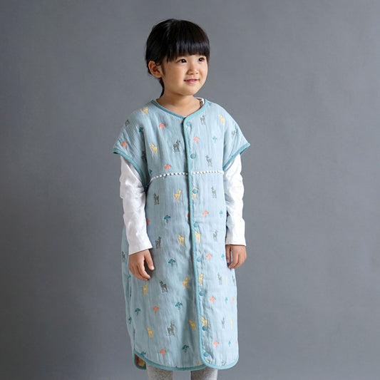 Amelie(アメリ) ジュニアスリーパー ふくふくガーゼ(6重ガーゼ) / 名入れ刺繍可