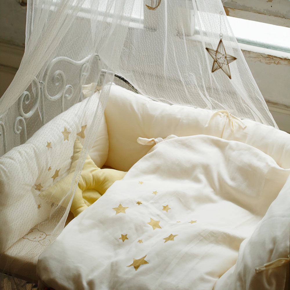 オーガニック エクリュ ベビー布団セット ミニサイズ(スタンダード・プレミアム)