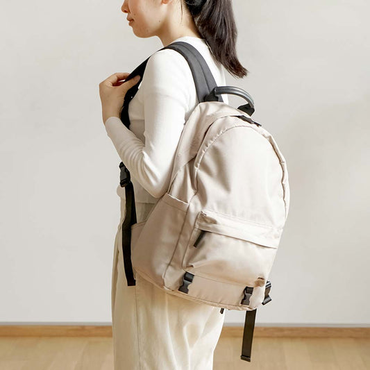 &go(アンドゴー)メッシュハンモック付き マザーズリュック ベージュ ★