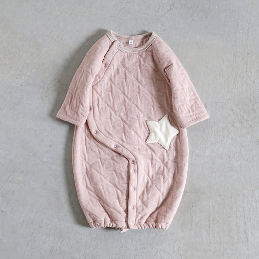 starキルト 2wayドレス ピンク 50-70cm / ツーウェイオール