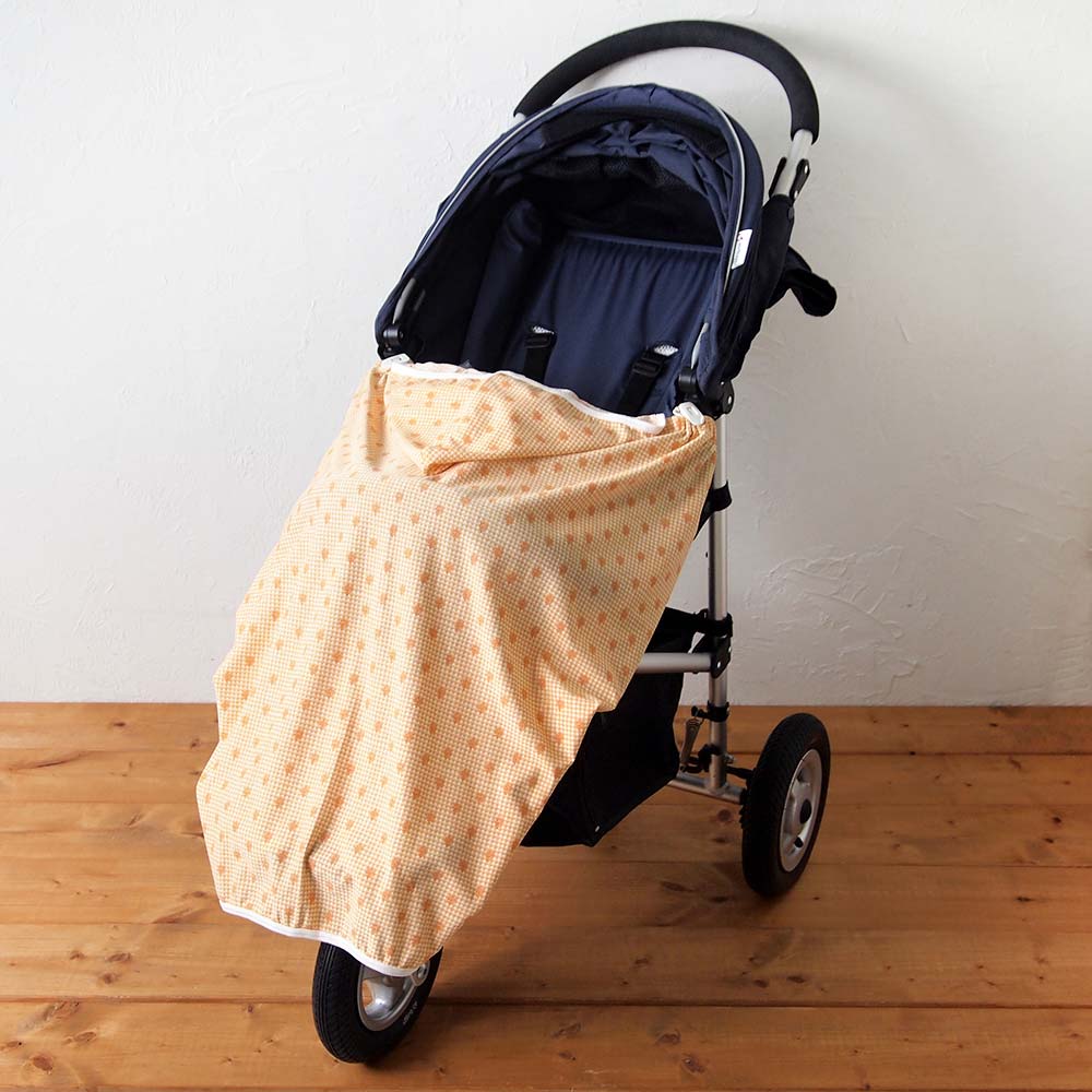 UVカット ママケープ オレンジ