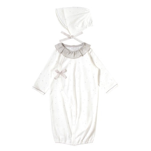 ファインコットン 2wayドレス・ボンネット 2点セット