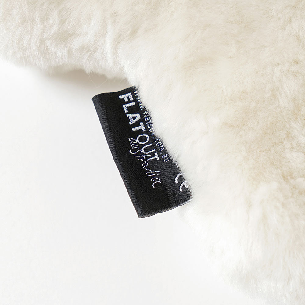 フラットアウトベア ベビー Milk(ミルク) / ぬいぐるみ