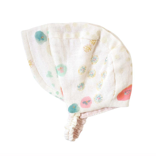 わたガーゼ ボンネット アメザイク