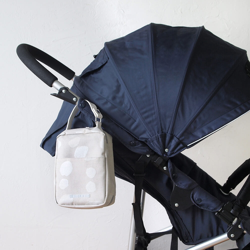 mere ワンタッチおむつポーチ(フラップ付き) ピエール