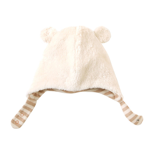 オーガニックコットンふわもこぼうし キナリ