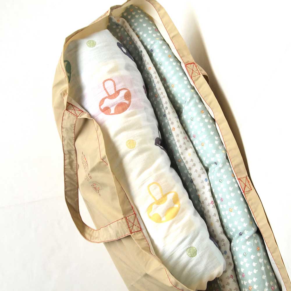 お昼寝布団用ポータブルバッグ Hoppetta