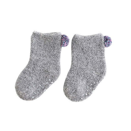 パイルくつした グレー 7~9cm・9~11cm