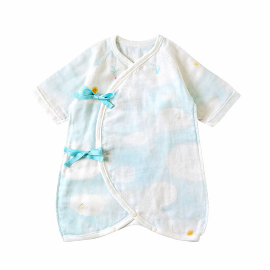 コンビ肌着 わたガーゼ UNRYU 50-60cm