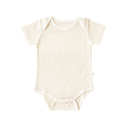 半袖ボディ オーガニックコットン きなり 70cm・80cm