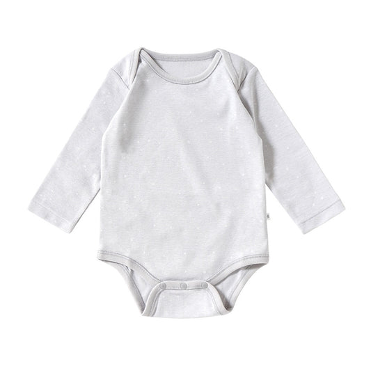 長袖ボディ ファインコットン グレー 70cm・80cm