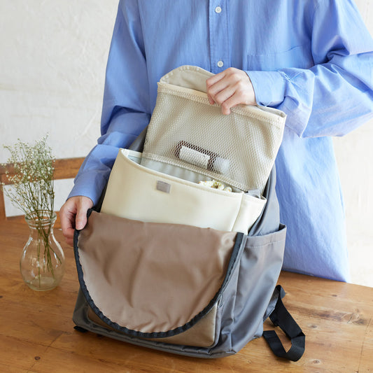 3wayインナーバッグ オフホワイト / 10mois