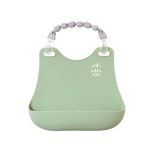 シリコンビブ ライトカーキ