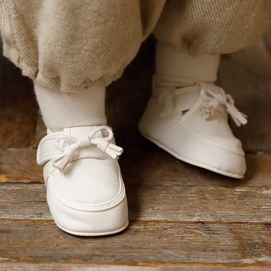 プレシューズ フリンジ ホワイト 11.5cm・12.0cm