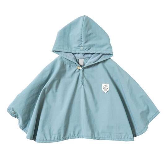 レインポンチョ スモークブルー
