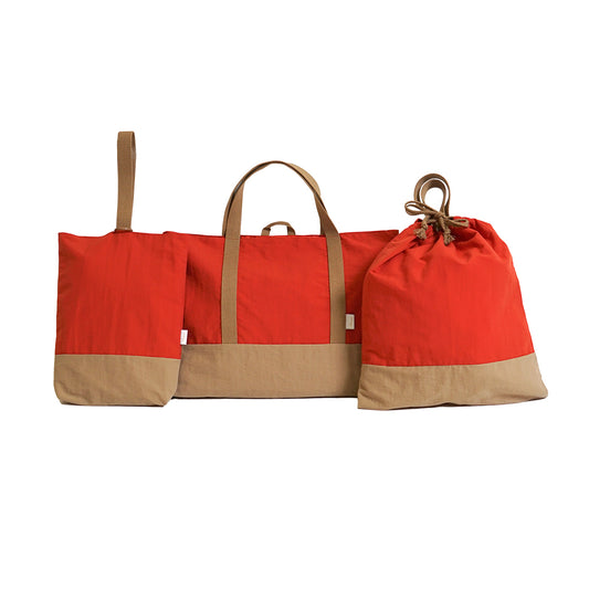 入園・入学グッズ 3点セット オレンジ / 10mois×ACTUS