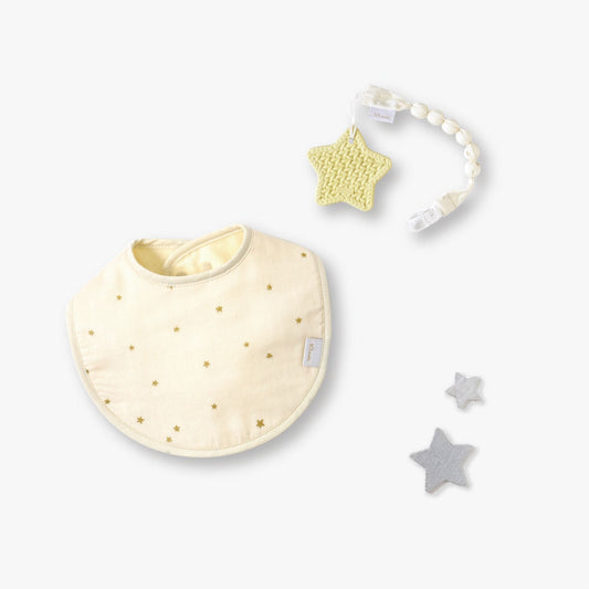 プレーンスタイ&THEETHERギフトセット イエロー / 出産祝い 名入れ刺?可