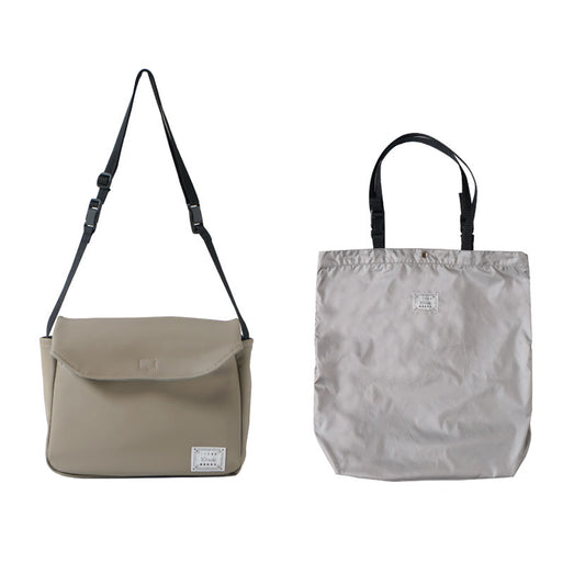 エコバッグ&3wayインナーバッグ グレージュ×グレージュ ★
