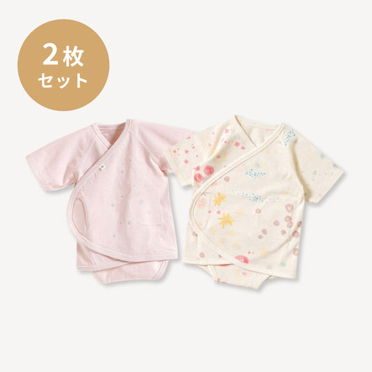 PATTO SATTO HADAGI 肌着2点セット 50-60cm・60-70cm 女の子