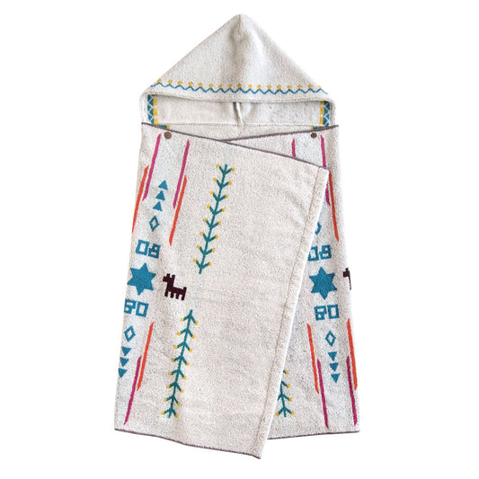 ベビーからキッズまで使えるバスポンチョ