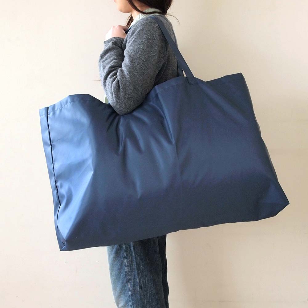 お昼寝布団用ポータブルバッグ ネイビー