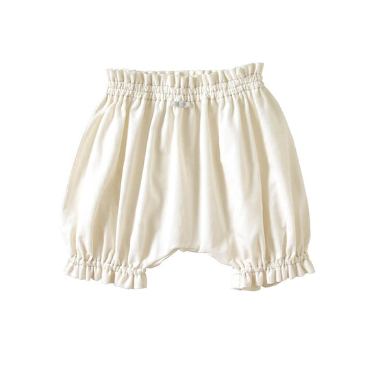 コーデュロイたっぷりブルマ ホワイト 70-90cm