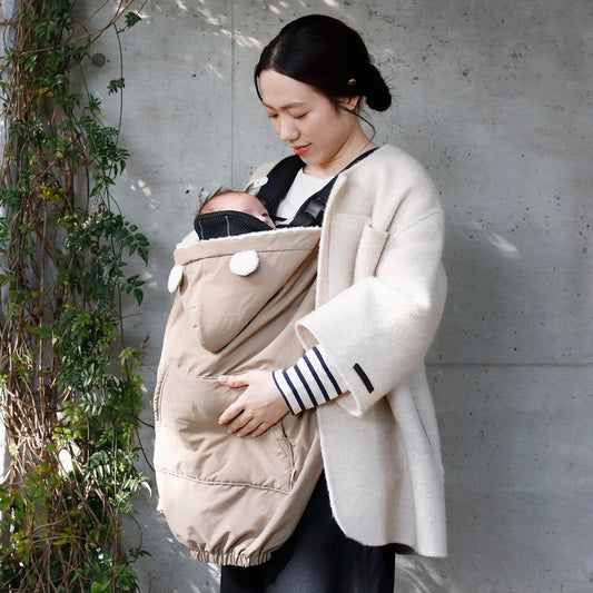 2wayママケープ ベージュ