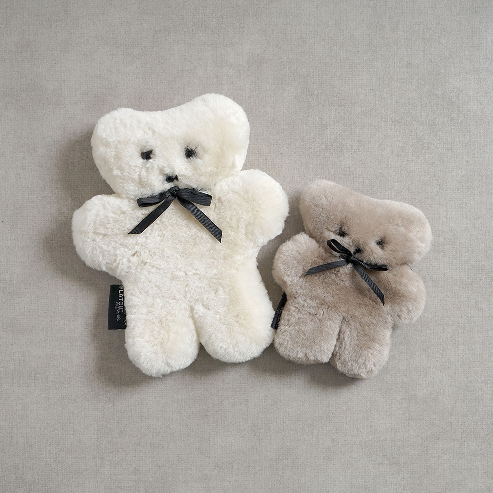 フラットアウトベア ベビー Latte(ラテ) / ぬいぐるみ