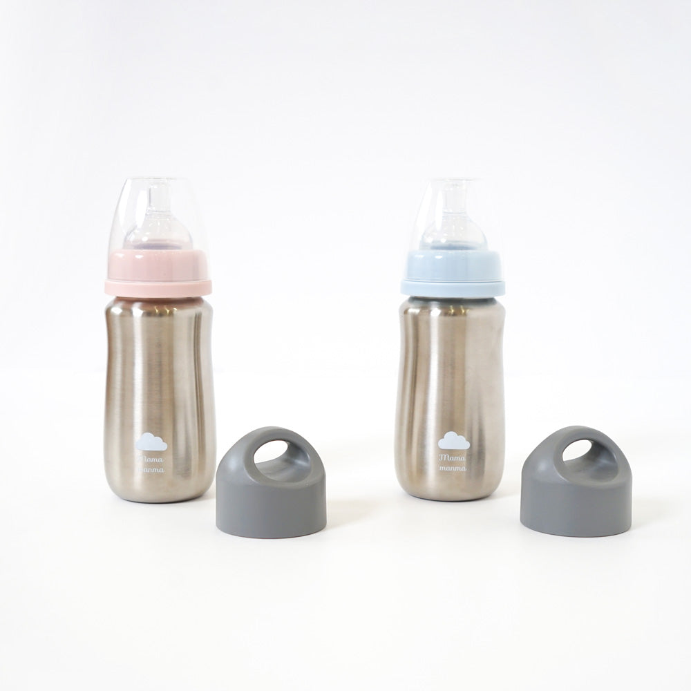 mamamanma(マママンマ) ベビーボトル用 ニップル Lサイズ クロスカット(2個入り)