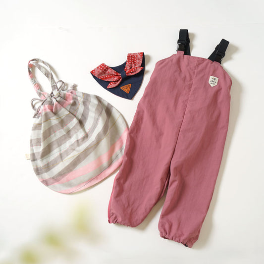 巾着バッグ asobiWEARピンク&バンダナスタイ ギフトセット●