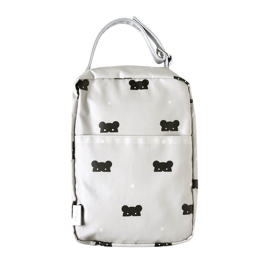 ワンタッチおむつポーチ(フラップ付き) ベアマスク