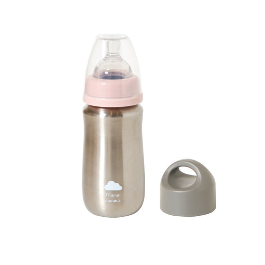 mamamanma(マママンマ) ベビーボトル シェルピンク 哺乳瓶 水筒 sdgs