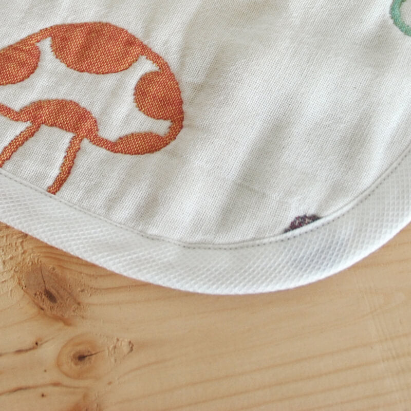 シャンピニオン ガーゼケット(ミニサイズ) ふくふくガーゼ(6重ガーゼ) / ギフト包装不可