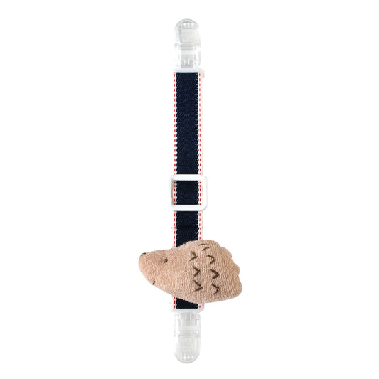 ぬいぐるみつきマルチクリップ はりねずみ