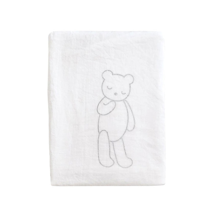 ワンタッチシーツ(通常サイズ) オリジナル おやすみくま / 敷きマットカバー