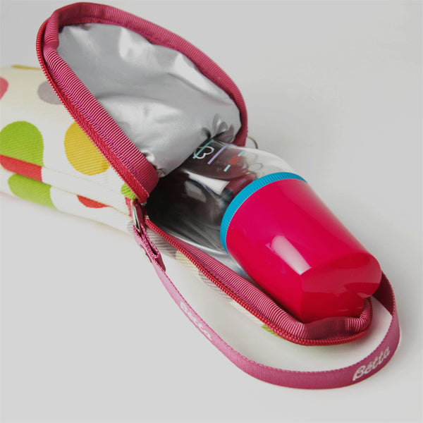 哺乳びん専用 保温ポーチ・キャンディドット