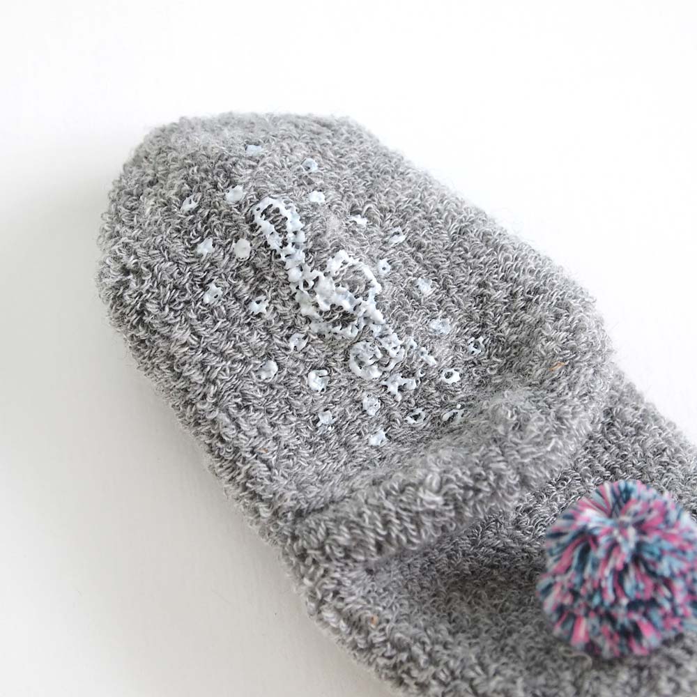 パイルくつした グレー 7~9cm・9~11cm