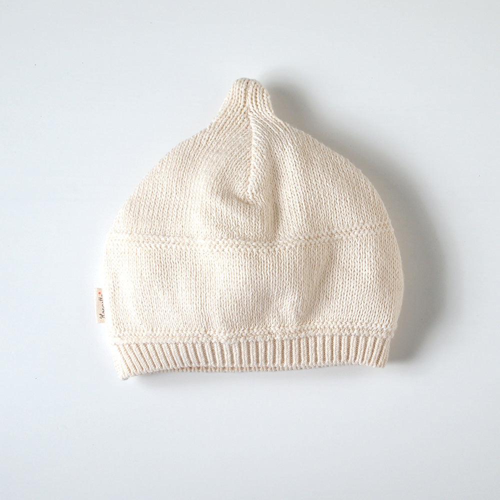 オーガニックコットン どんぐりニットキャップ